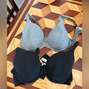 Two Lightly lined Lane Bryant Cacique bras 40-D